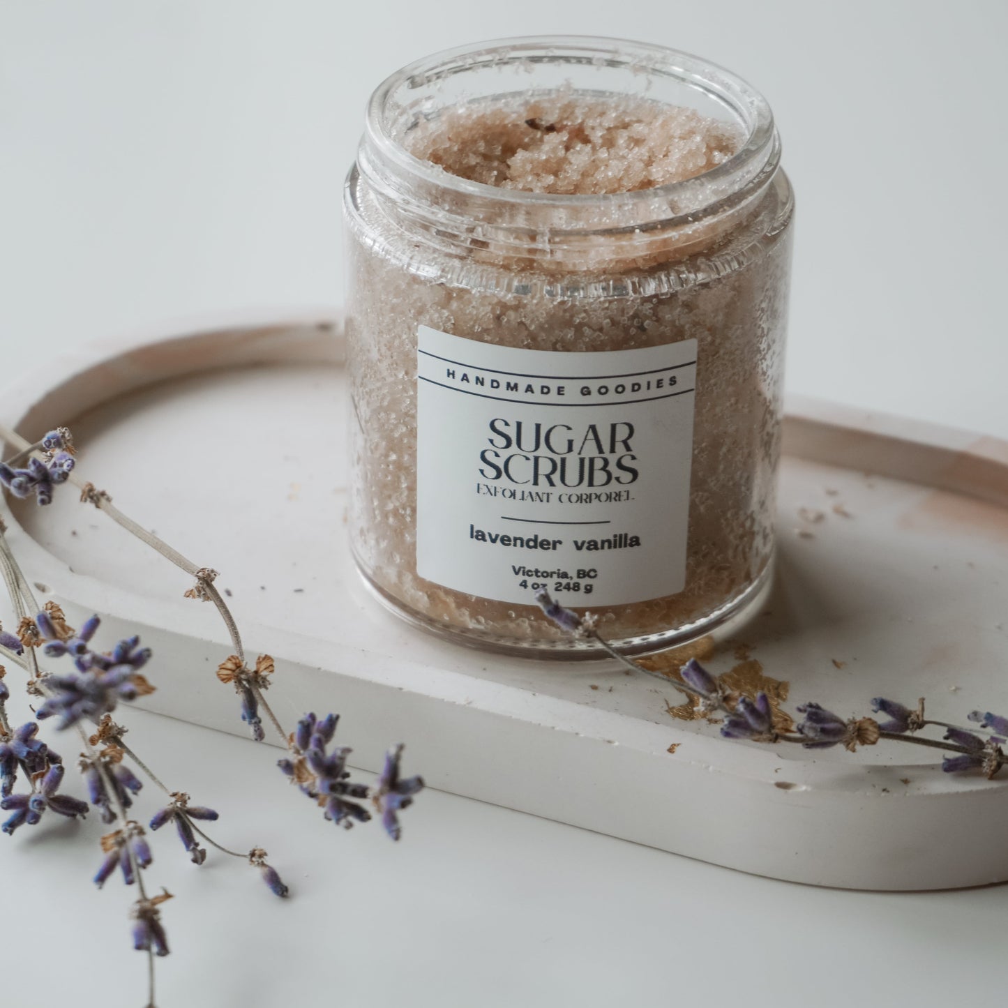 Lavender Vanilla Sugar Scrub