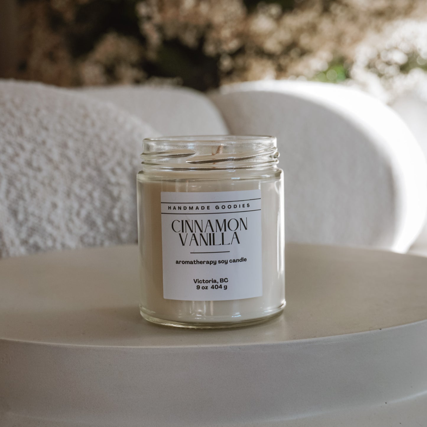 Cinnamon Vanilla Soy Candle