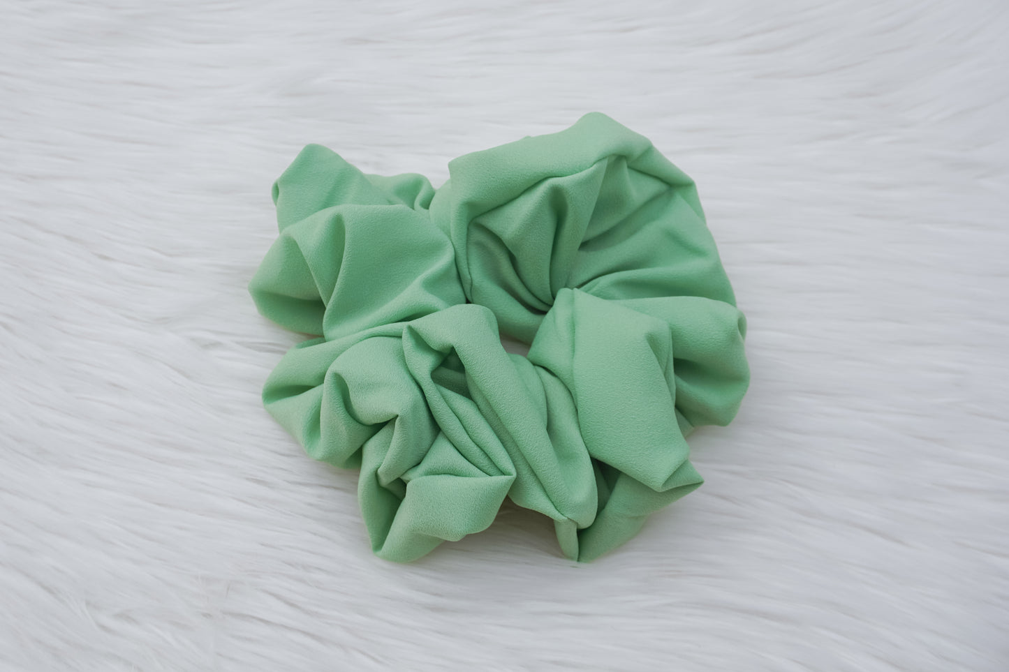 Tinkerbell Green Scrunchie