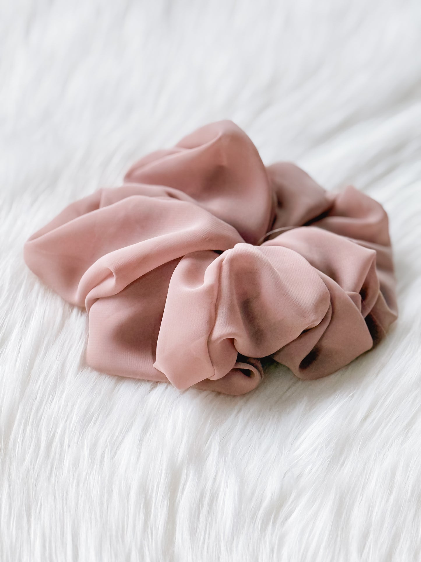 Nude Sheer Scrunchie