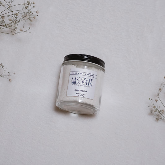 Lime Mojito Coconut Milk Bath Soak