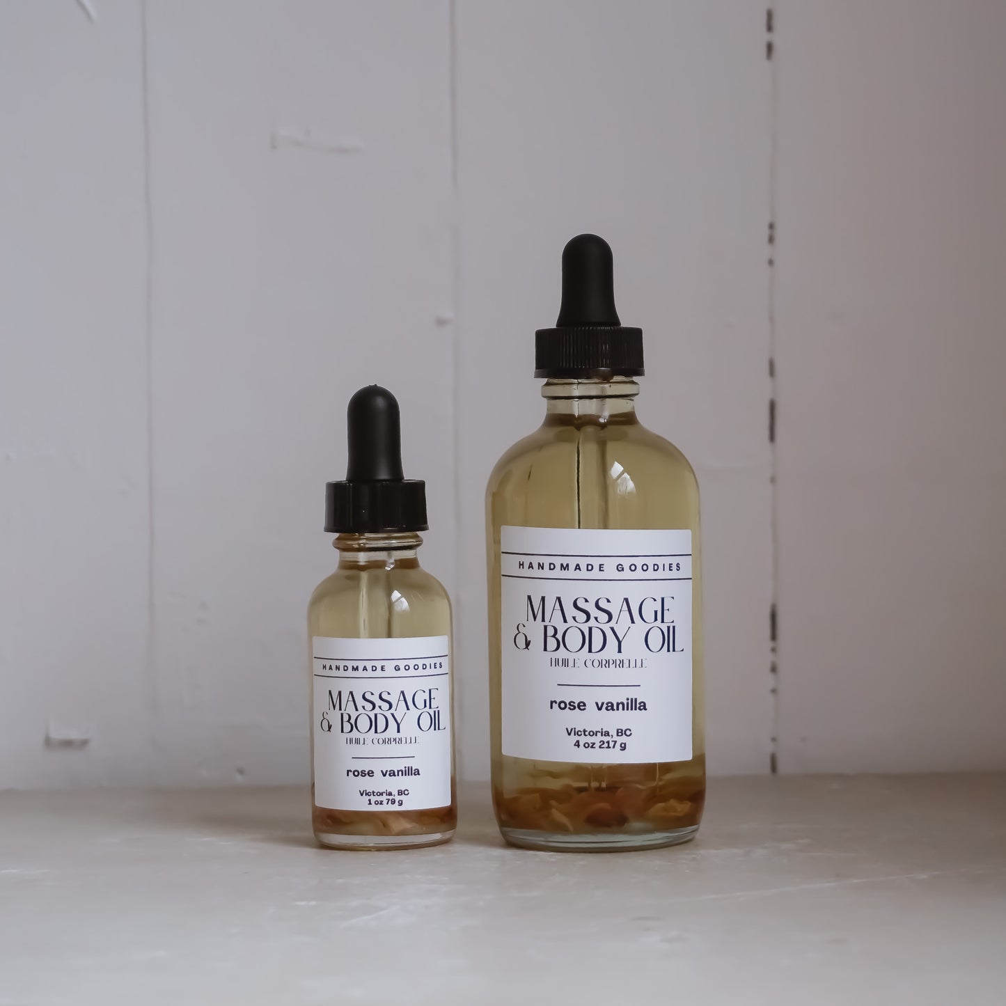 Rose Vanilla Massage and Body Oil