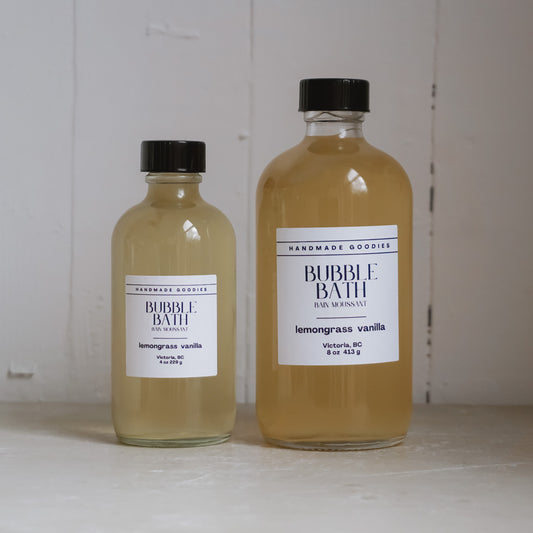 Lemongrass Vanilla Bubble Bath