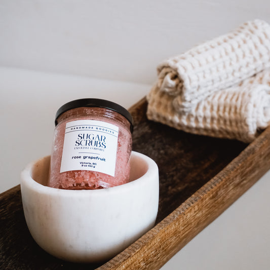 Grapefruit Rose Sugar Scrub