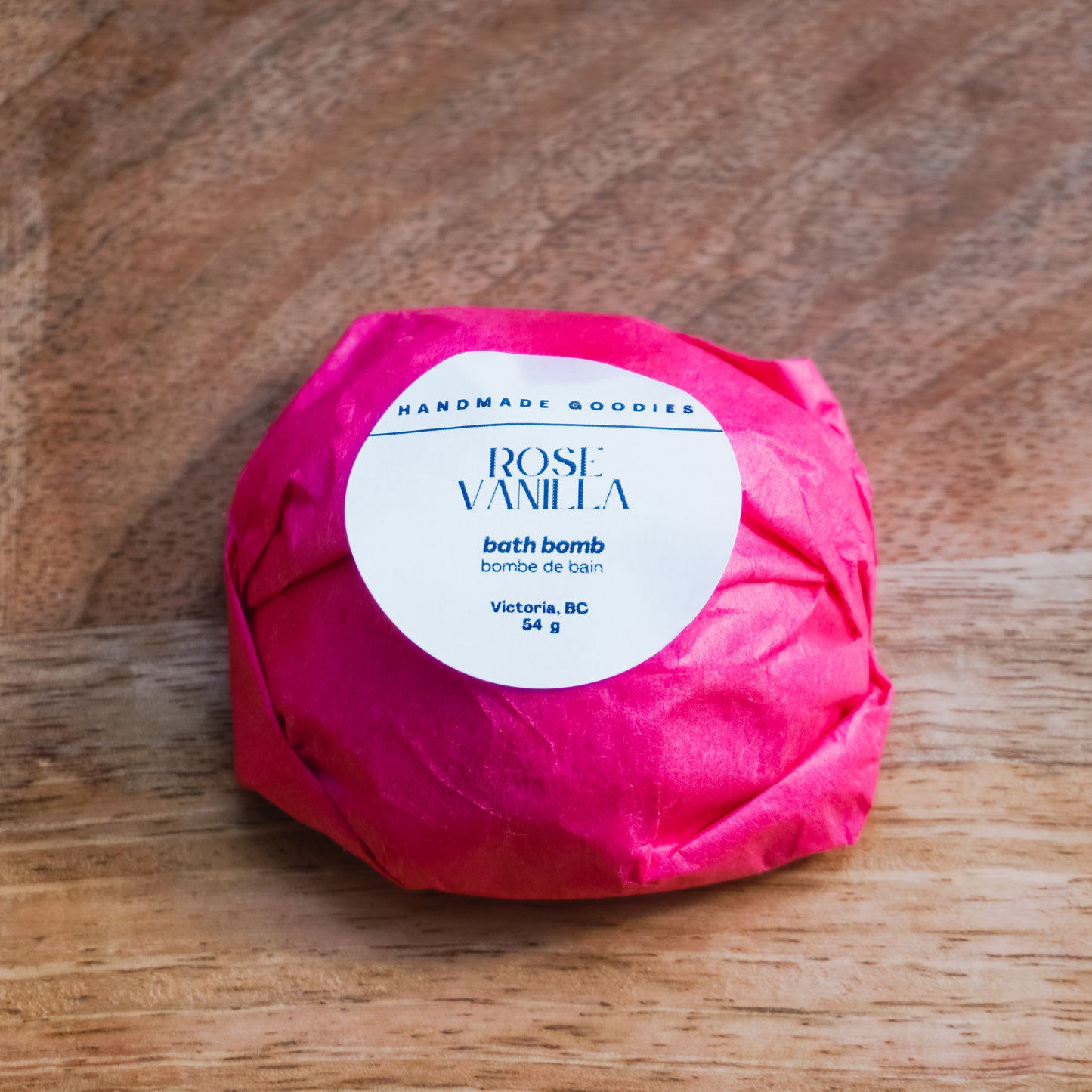 Rose Vanilla Bath Bomb