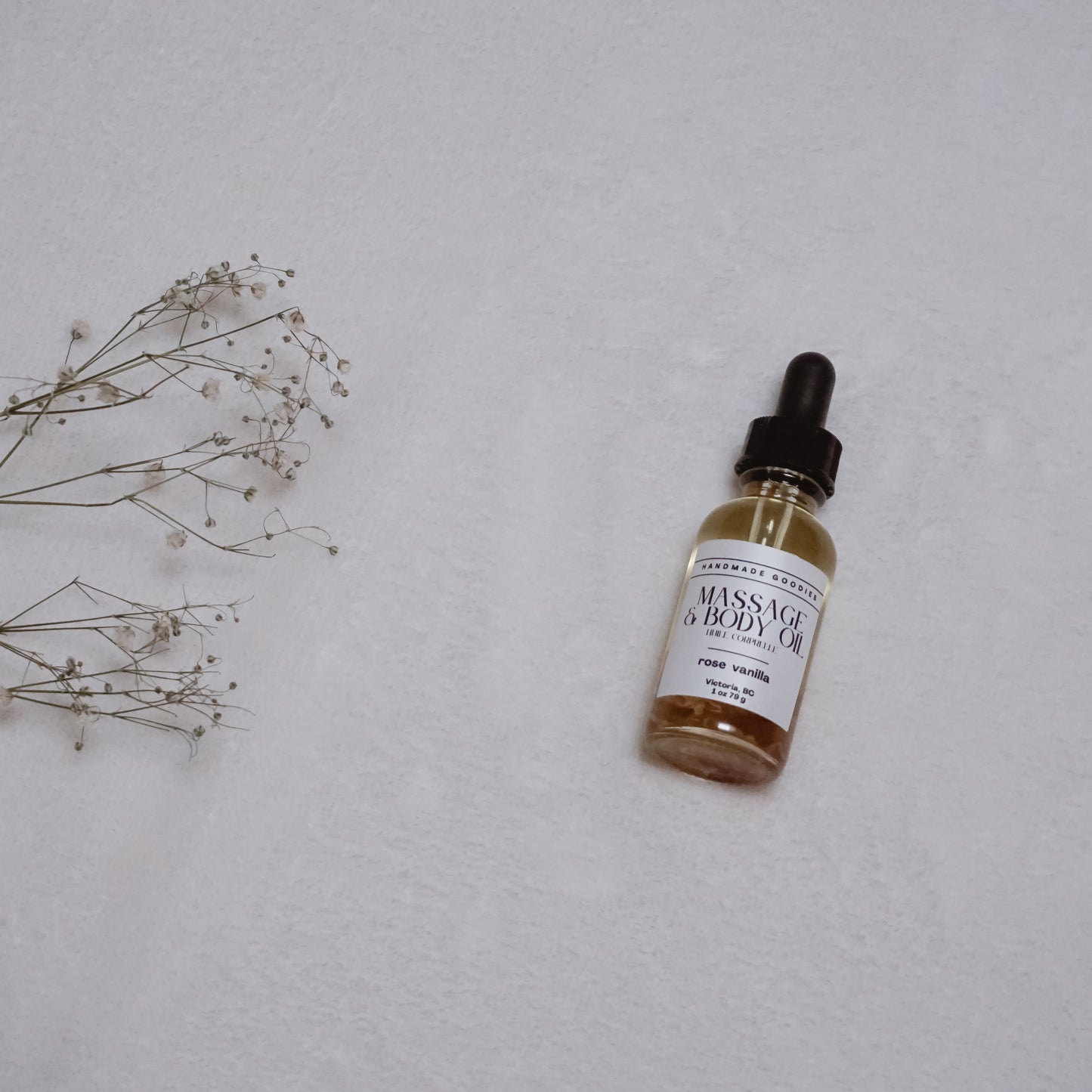 Rose Vanilla Massage and Body Oil
