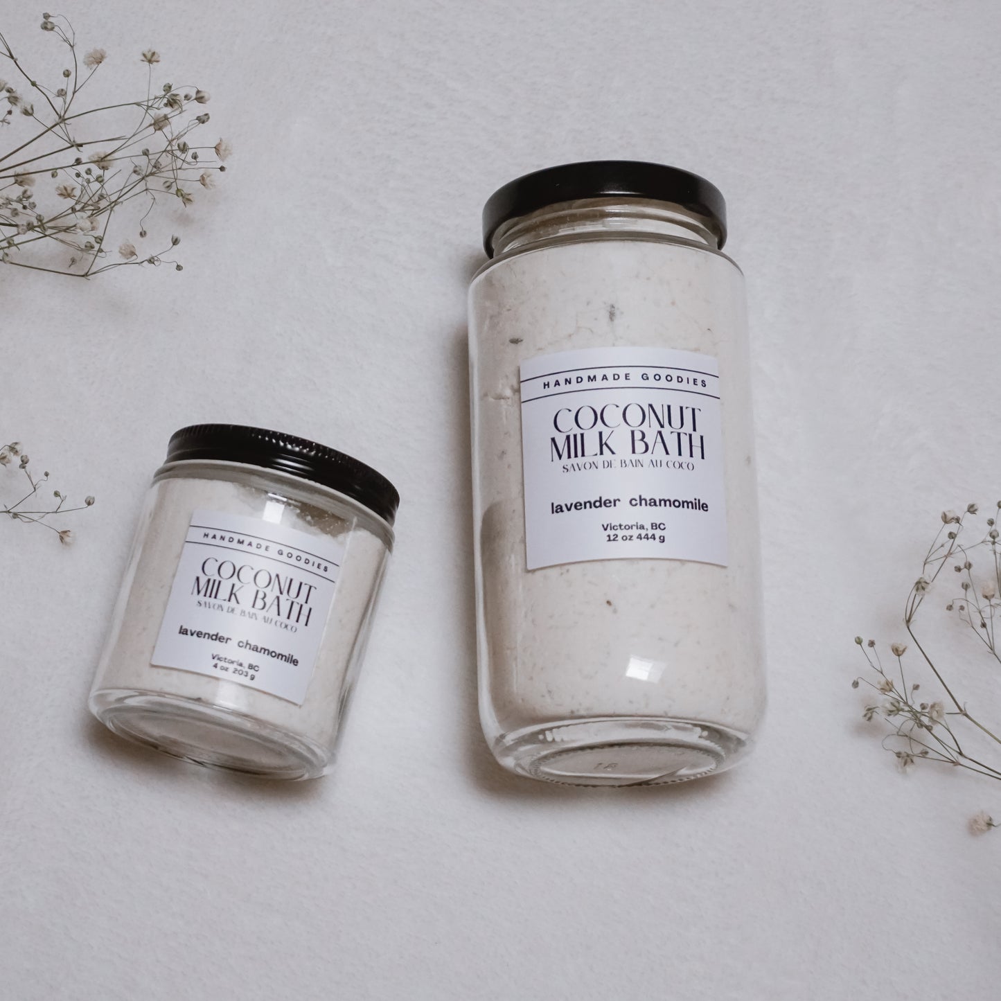 Lavender Chamomile Coconut Milk Bath Soak