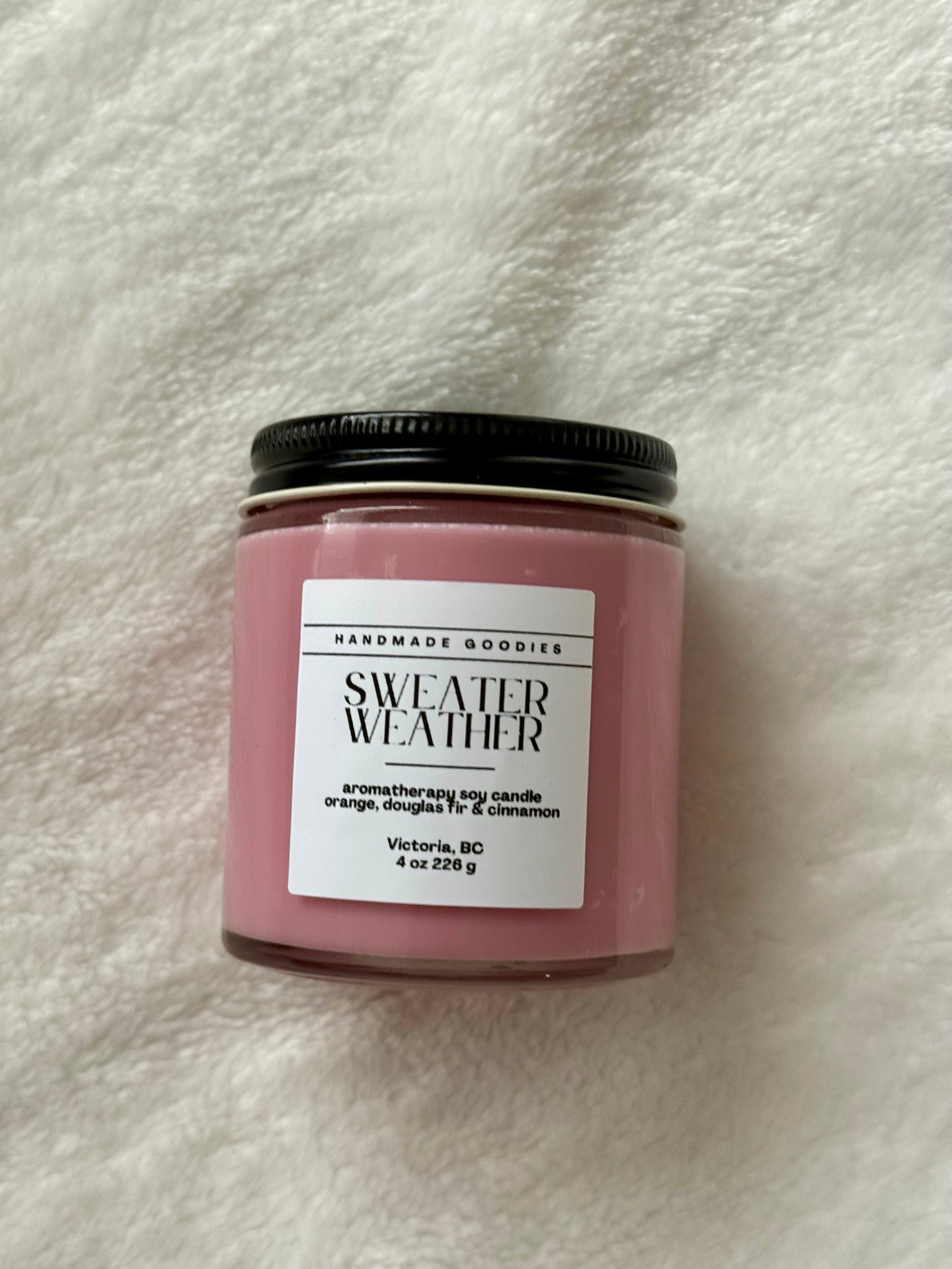 Sweater Weather Soy Candle