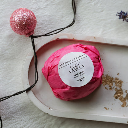 Rose Vanilla Bath Bomb