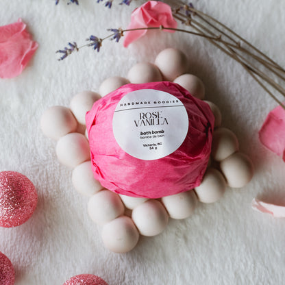 Rose Vanilla Bath Bomb