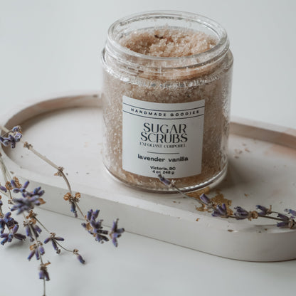 Lavender Vanilla Sugar Scrub