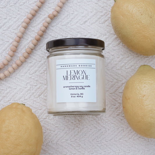 Lemon Meringue Soy Candle