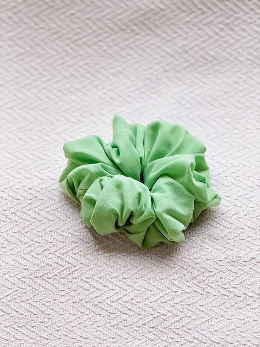 Tinkerbell Green Scrunchie