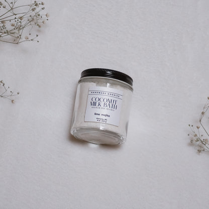Lime Mojito Coconut Milk Bath Soak