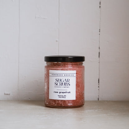Grapefruit Rose Sugar Scrub