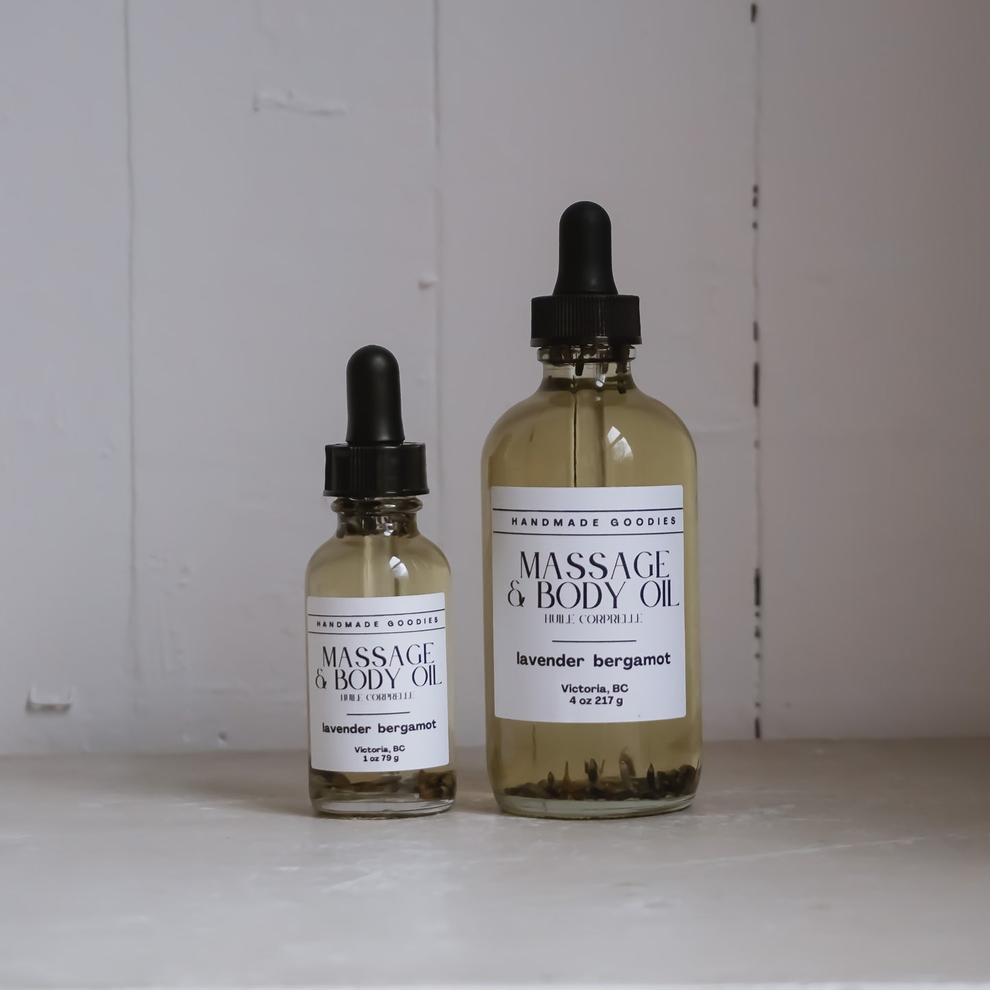 Lavender Bergamot Massage and Body Oil