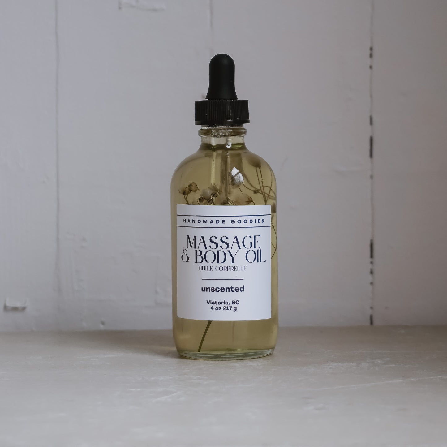 Unscented Massage and Body Oil