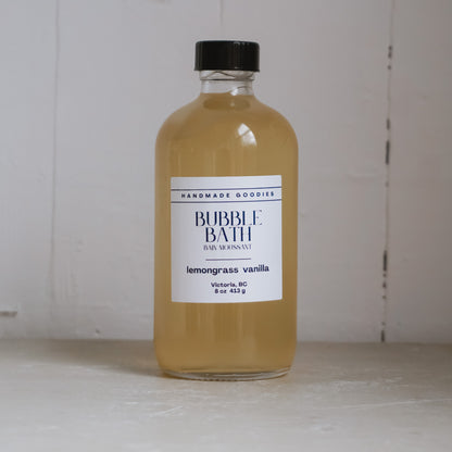Lemongrass Vanilla Bubble Bath