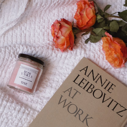 Rose Vanilla Soy Candle