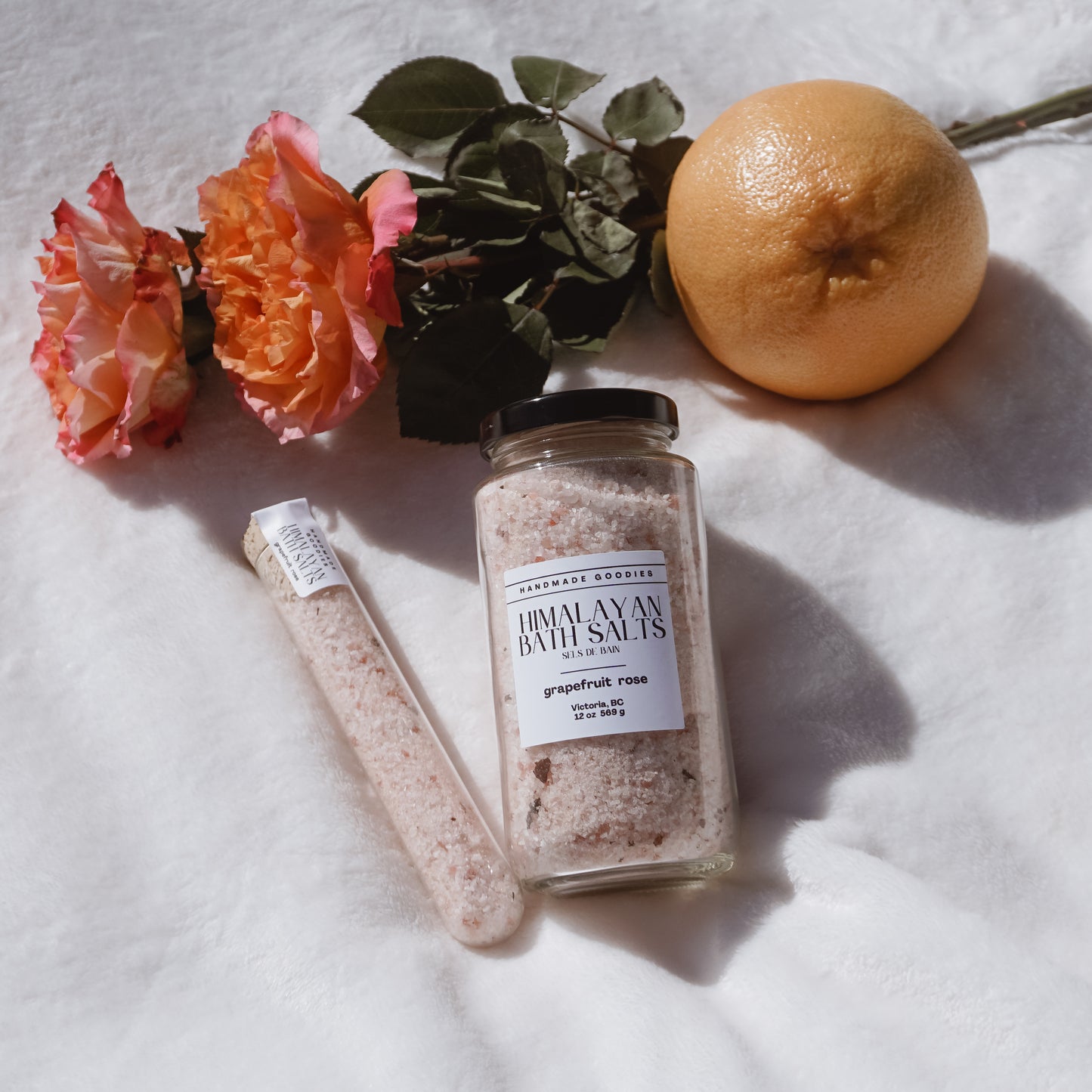 Grapefruit Rose Bath Salts