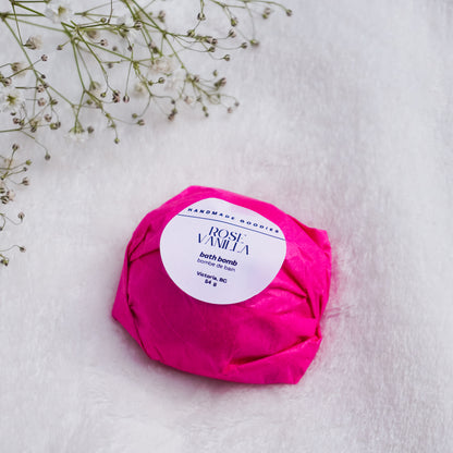 Rose Vanilla Bath Bomb