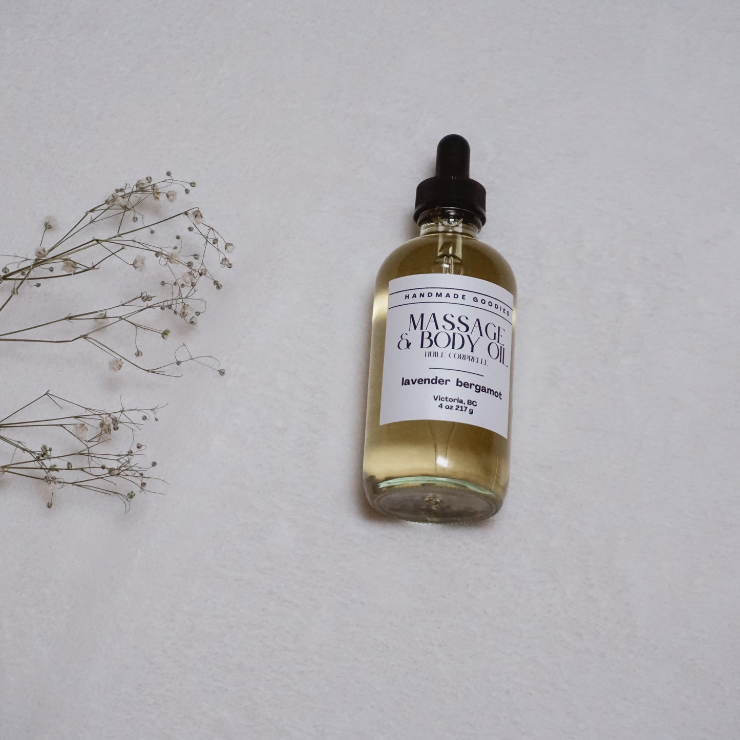 Lavender Bergamot Massage and Body Oil