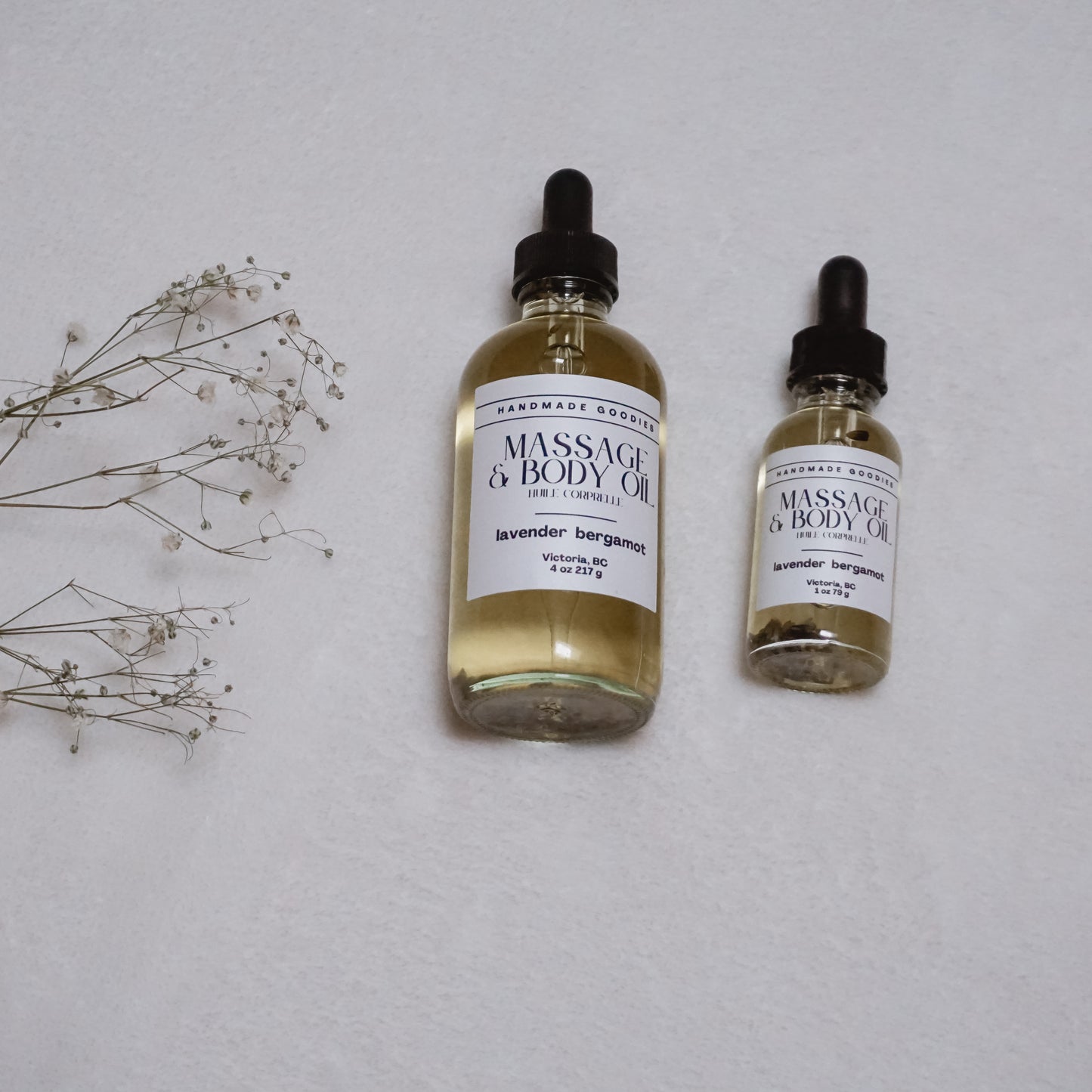 Lavender Bergamot Massage and Body Oil